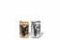 Stazakken metallic transparant - goud metallic, 85 x 145 x 50 mm - 100 ml | PIT Packaging.nl | Enveloppenland