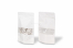 Stazakken kraft met venster - wit, 130 x 225 x 70 mm, 500 ml | PIT Packaging.nl | Enveloppenland