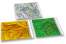 Compilatie holografisch folie enveloppen gekleurd metallic | PIT Packaging.nl | Enveloppenland