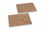 Enveloppen met Japanse sluiting - 114 x 162 mm, bruin | PIT Packaging.nl | Enveloppenland