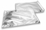 Zilver gekleurde metallic folie enveloppen - 320 x 430 mm | PIT Packaging.nl | Enveloppenland