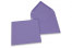 Wenskaart enveloppen gekleurd - paars, 155 x 155 mm | PIT Packaging.nl | Enveloppenland