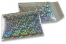 Luchtkussen enveloppen ECO metallic - zilver holografisch 180 x 250 mm | PIT Packaging.nl | Enveloppenland