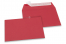 114 x 162 mm -  Rood gekleurde papieren enveloppen | PIT Packaging.nl | Enveloppenland