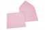Wenskaart enveloppen gekleurd - lichtroze, 155 x 155 mm | PIT Packaging.nl | Enveloppenland