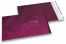 Bordeaux gekleurde mat metallic folie enveloppen - 230 x 320 mm | PIT Packaging.nl | Enveloppenland