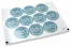 Sluitzegels doop - il mio battesimo blauw met witte krans | PIT Packaging.nl | Enveloppenland