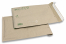Bruine graspapieren luchtkussen enveloppen - 220 x 340 mm | PIT Packaging.nl | Enveloppenland