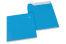 160 x 160 mm -  Oceaanblauw gekleurde papieren enveloppen | PIT Packaging.nl | Enveloppenland