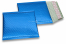 Luchtkussen enveloppen ECO metallic - donkerblauw 165 x 165 mm | PIT Packaging.nl | Enveloppenland
