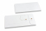 Enveloppen met Japanse sluiting - 110 x 220 mm, wit | PIT Packaging.nl | Enveloppenland