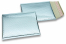 Luchtkussen enveloppen ECO metallic - ijsblauw 180 x 250 mm | PIT Packaging.nl | Enveloppenland