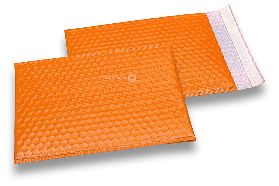 Oranje luchtkussen enveloppen hoogglans