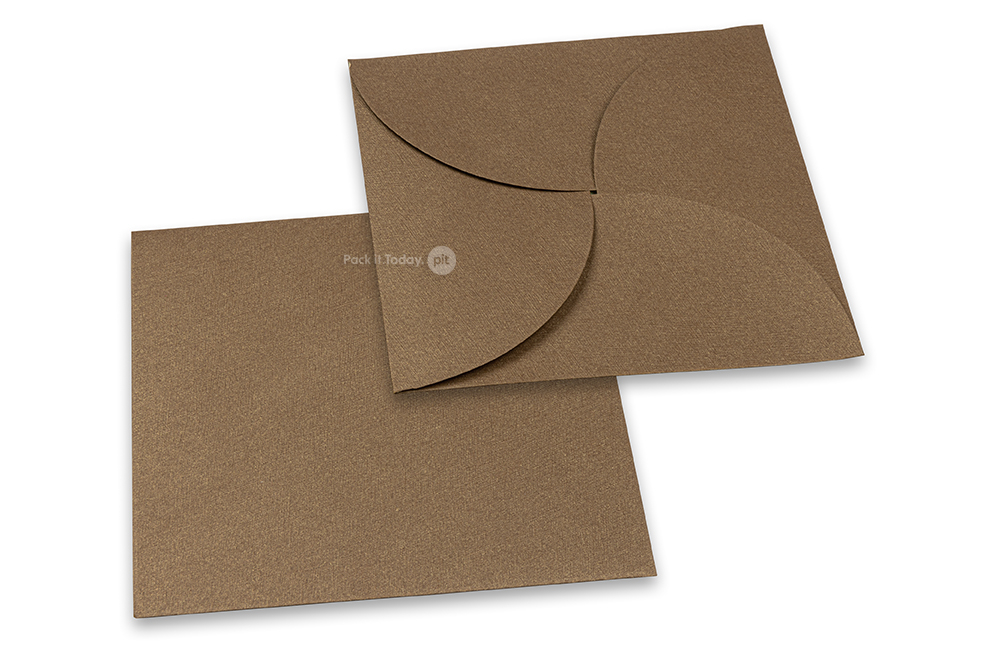 Pouchettes geschenkenveloppen - Brons