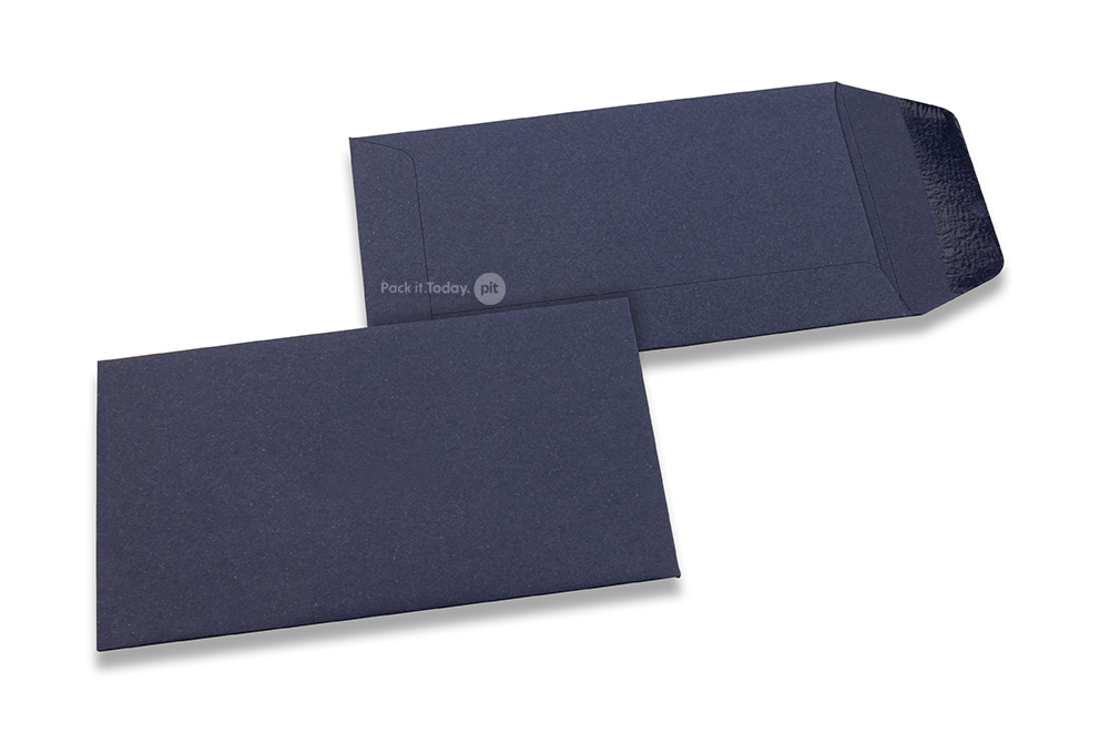 Loonzakjes gekleurd - Donkerblauw, 65 x 105 mm