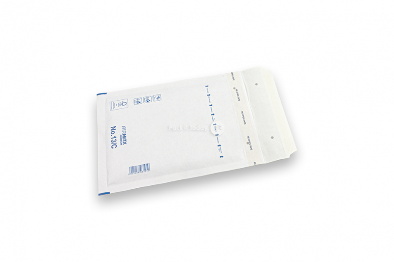 Witte luchtkussen enveloppen (80 grs.) - 150 x 215 mm