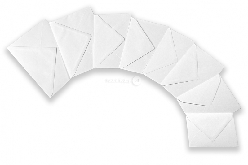 Wenskaart enveloppen wit