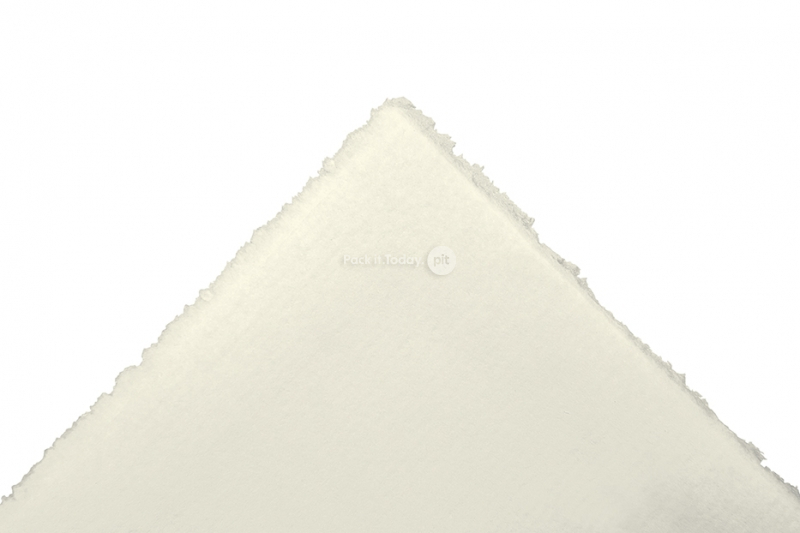 Gekartelde rand van handgeschept papier