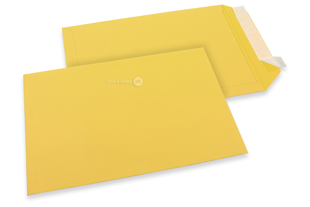 229 x 324 mm - Boterbloem gekleurde papieren enveloppen 