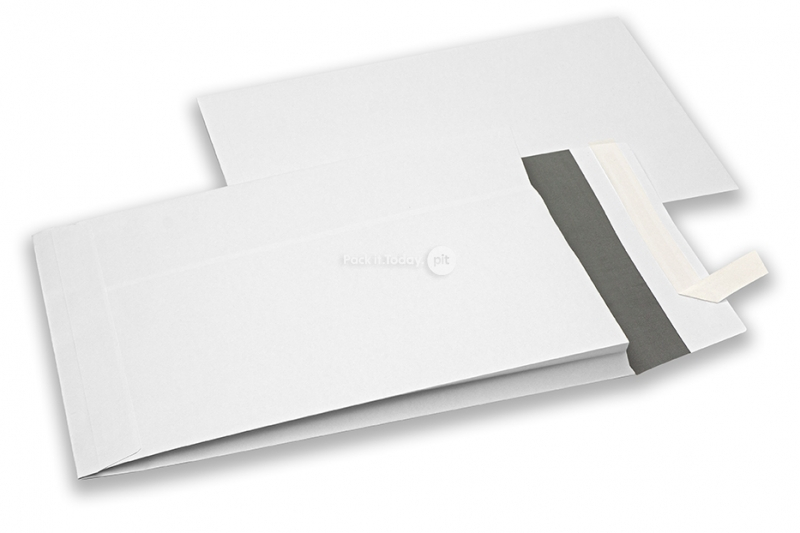 Harmonica enveloppen V-bodem - wit