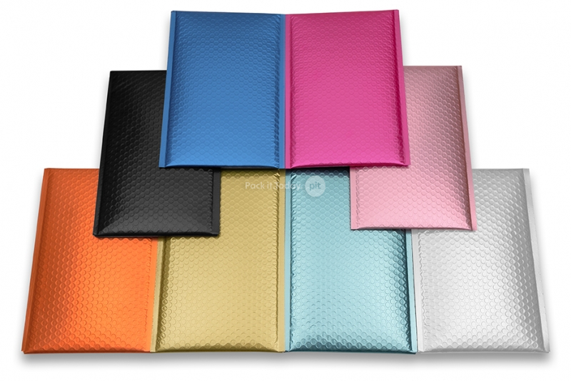 Luchtkussen enveloppen ECO mat metallic