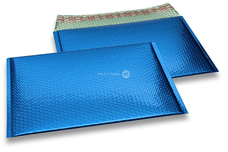 Luchtkussen enveloppen ECO metallic - donkerblauw 235 x 325 mm