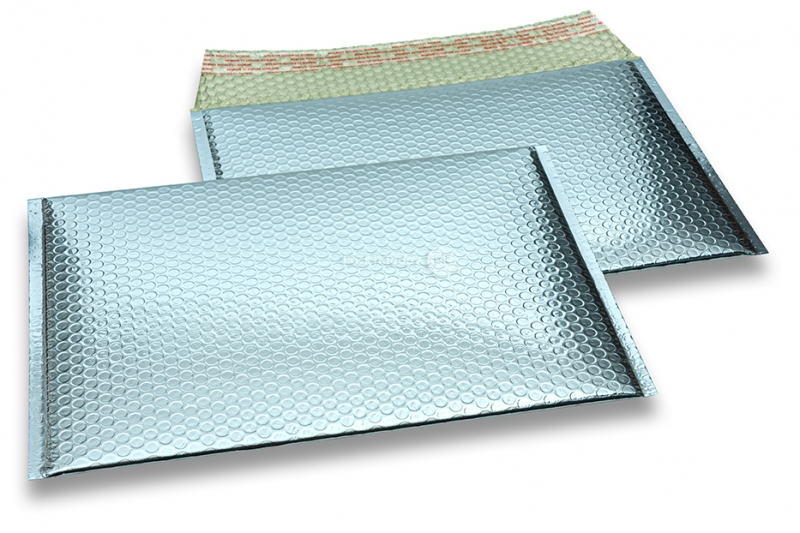 Luchtkussen enveloppen ECO metallic - ijsblauw 235 x 325 mm