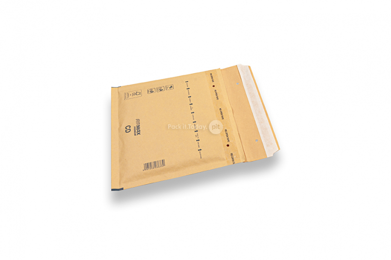 Bruine luchtkussen enveloppen (80 grs.) - 170 x 160 mm (CD)