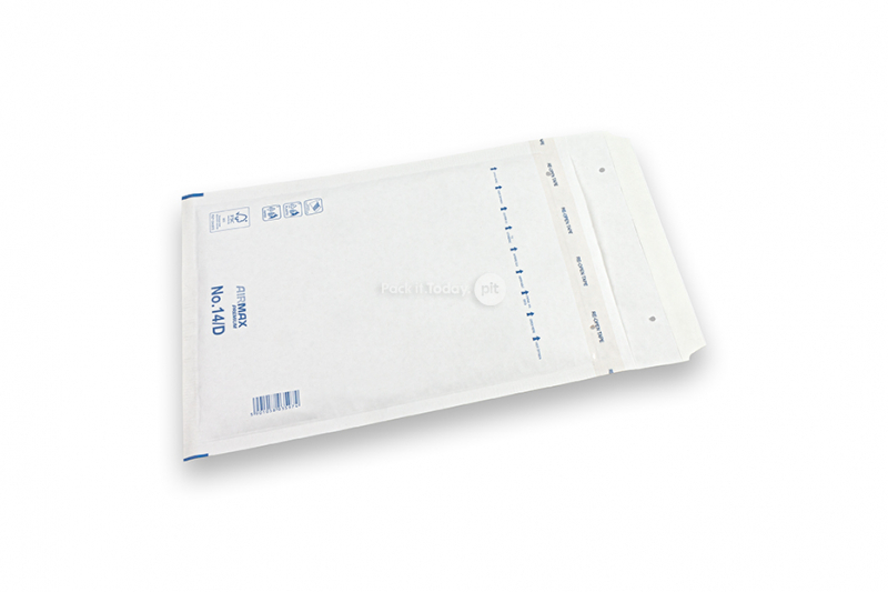 Witte luchtkussen enveloppen (80 grs.) - 180 x 265 mm