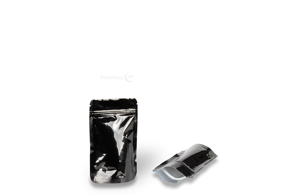 Stazakken glanzend zwart - 85 x 145 x 50 mm, 100 ml