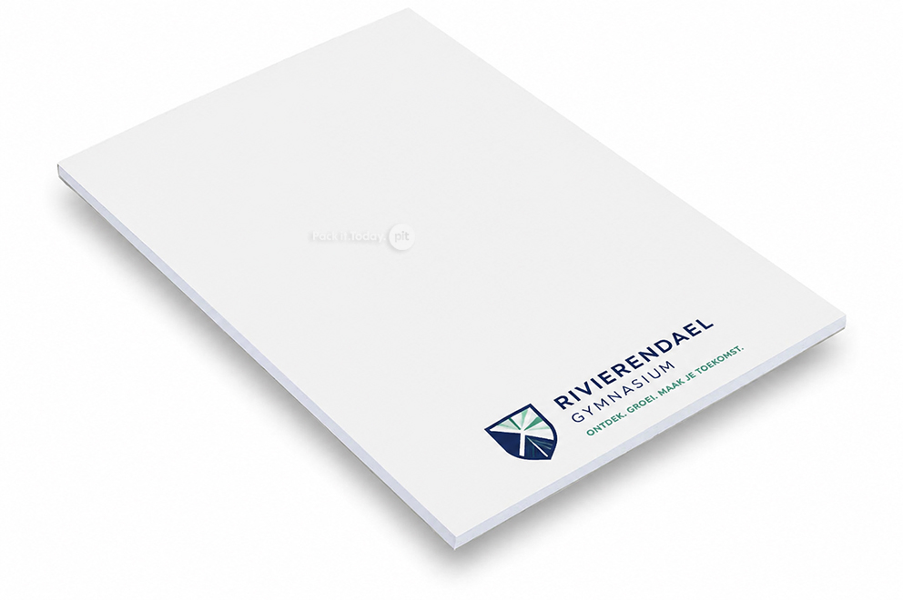 Bedrukte schrijfblokken - 210 x 297 mm, zonder omslag
