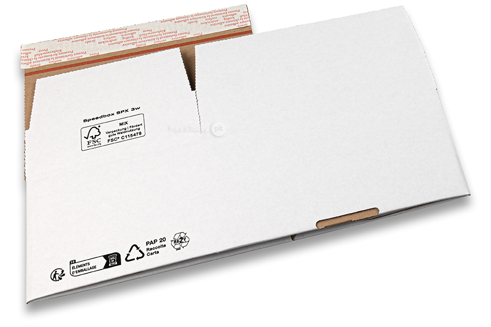 Autolockdoos SpeedBox - wit, 213 x 153 x 109 mm - SPX3
