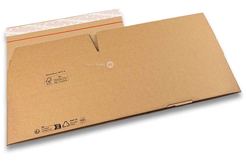 Autolockdoos SpeedBox - bruin, 310 x 230 x 110 mm - SPX9
