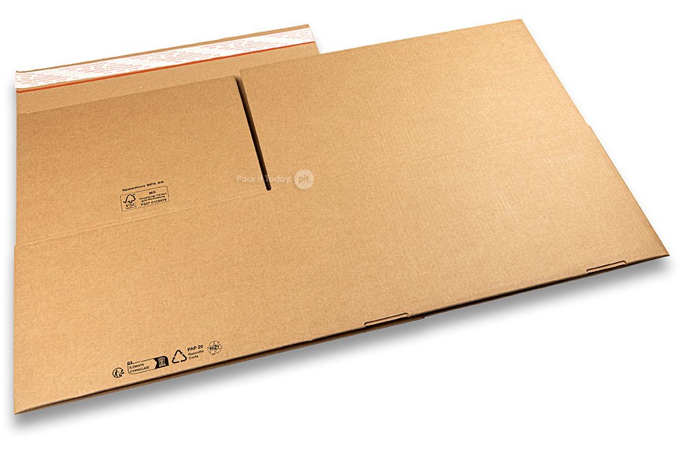 Autolockdoos SpeedBox - bruin, 430 x 300 x 200 mm - SPX25