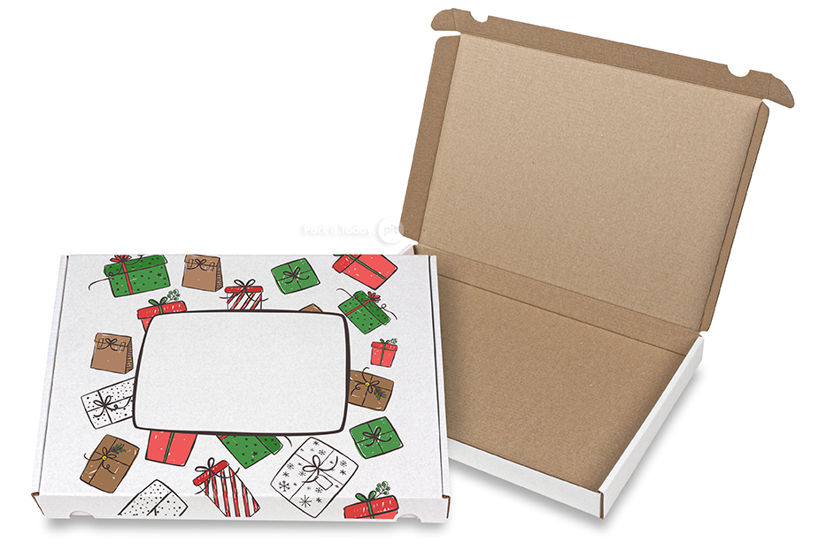 Brievenbusdoosjes kerst - Cadeaus - 310 x 220 x 26 mm